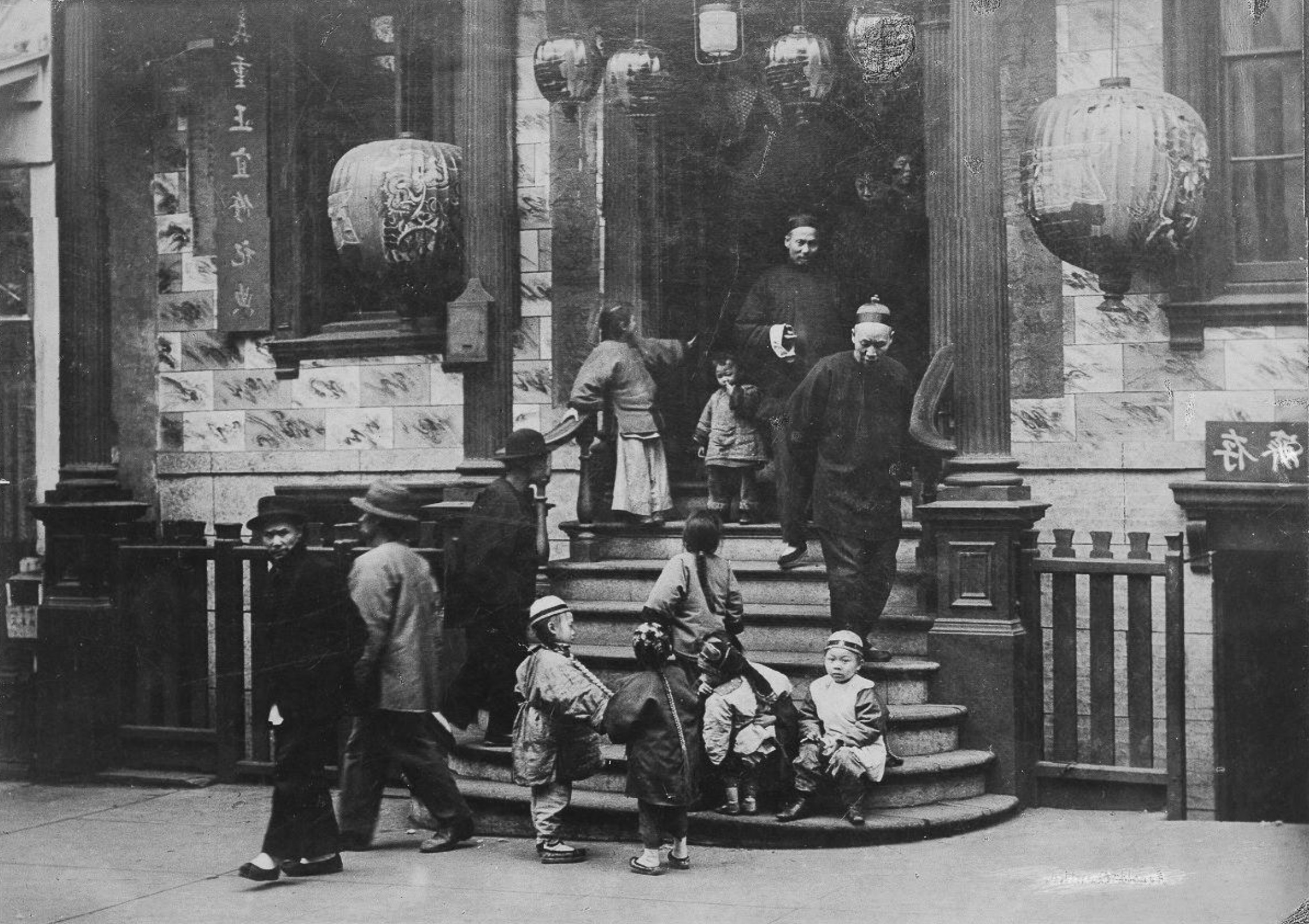 San Francisco’s Chinatown, c. 1900 (Pre-1906 Earthquake)